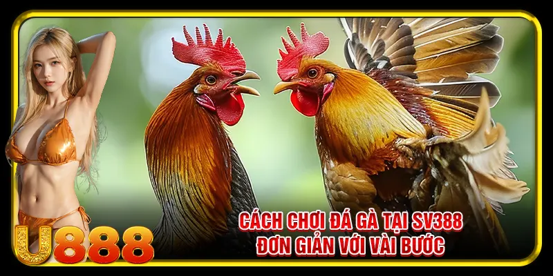 Hướng Dẫn Cách Chơi Đá Gà SV388 tại U888 Mới Nhất 2025 4 Cách chơi đá gà tại SV388 đơn giản với vài bước