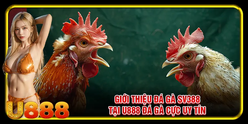 Hướng Dẫn Cách Chơi Đá Gà SV388 tại U888 Mới Nhất 2025 2 Giới thiệu đá gà sv388 tại U888 đá gà cực uy tín